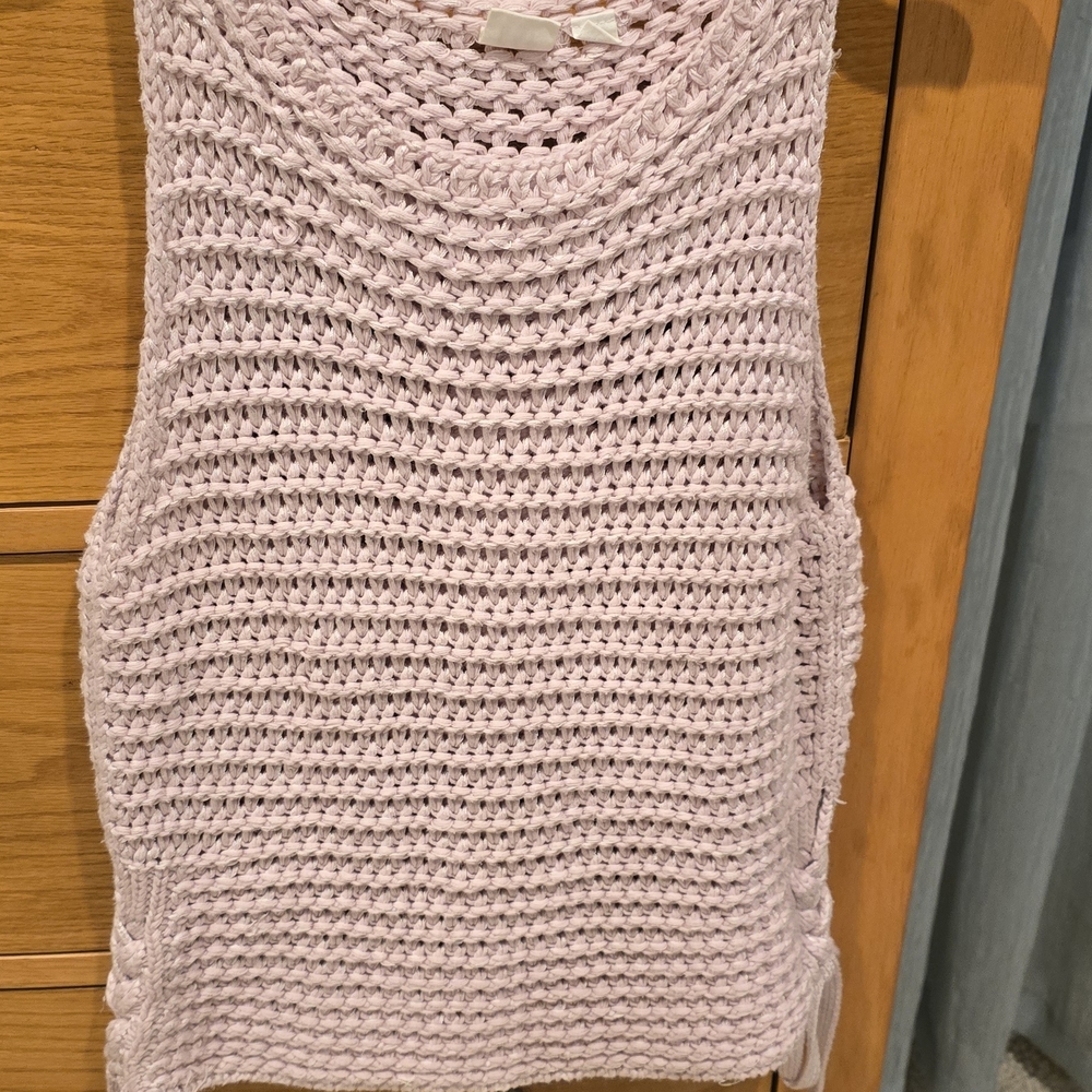 💕GAP Pink Knit Sleeveless Sweater Tank, XS